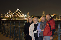 Gruppenfoto mit Sydney Oper