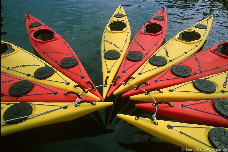 Kayaks in Banyuls