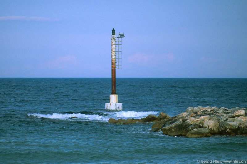 Signal pole in Banyuls