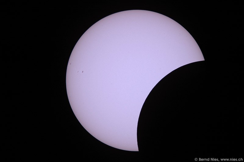 Solar Eclipse 2006 Partial Phase
