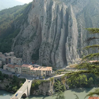 Sisteron from Above