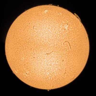 Sun on 23 June 2022 in Hα