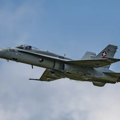 F/A-18 Hornet of Swiss Airforce