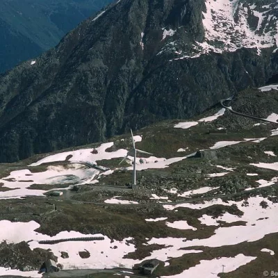 Wind Energy on Oberalp Pass
