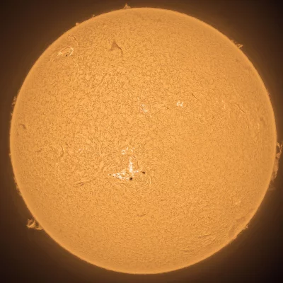 Sonne Hα, 27.4.2023