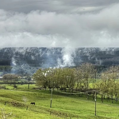 Geothermal Vapor Clouds