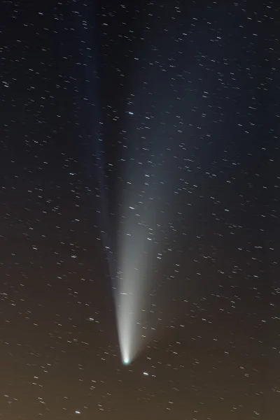 Comet C/2020 F3 Neowise with Ion Tail